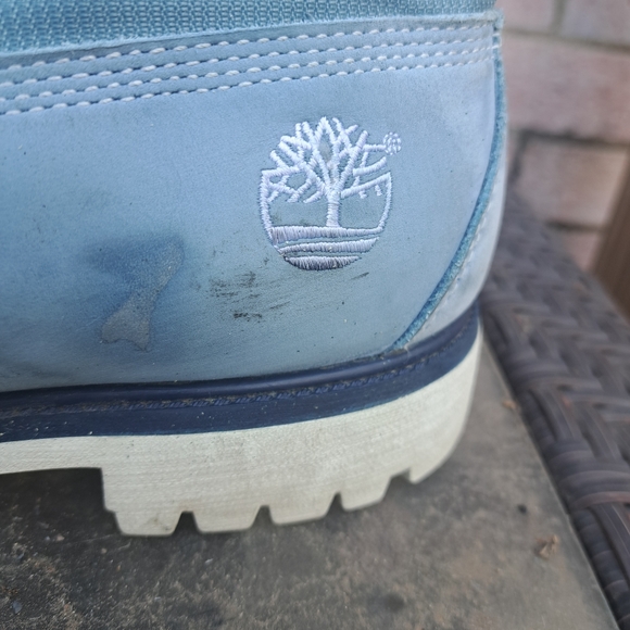 Original PowderBlue, no-wet, TIMBERLAND boots - Picture 7 of 8